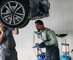 technical checking car